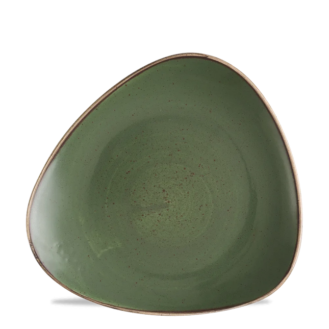 Stonecast Sorrel Green Lotus Plate 22.9 cm 12/box