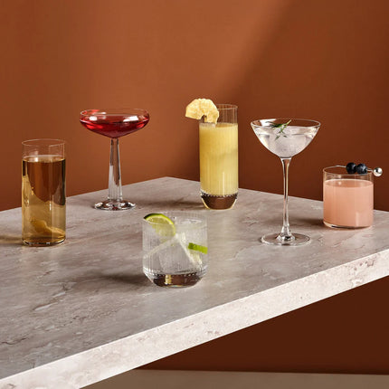 Nude Big Top highball glas 300 ml – modern kristallen longdrinkglas voor cocktails