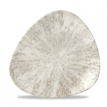 Churchill Stone Agate Grey Lotus bord Ø 23 cm – porseleinen bord voor de horecasector