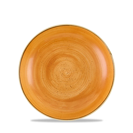 Churchill Stonecast Tangerine coupe kom Ø 18,2 cm – oranje kom voor bistro's en restaurants