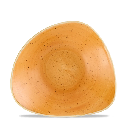 Churchill Stonecast Tangerine Lotus kom Ø 23 cm – grote oranje kom voor buffetpresentatie