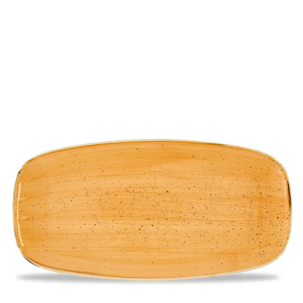 Tangerine Chefs Oblong Plate 29.8 x 15.3cm 12/box