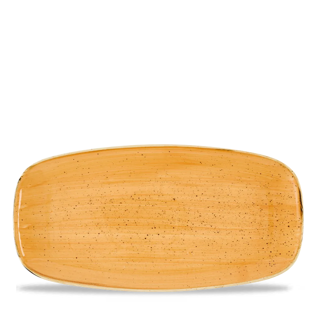 Tangerine Chefs Oblong Plate 29.8 x 15.3cm 12/box