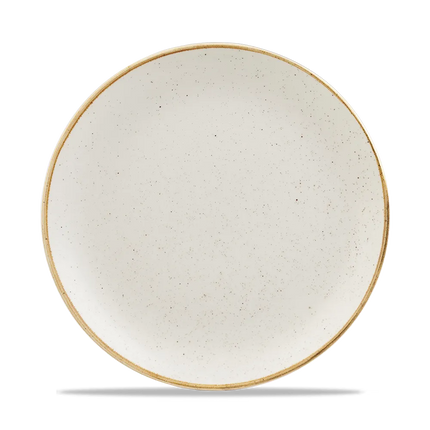 Stonecast Barley White Evolve Coupe Plate 26cm 12/box