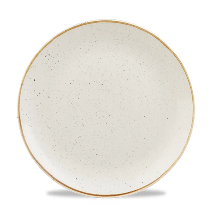 Stonecast Barley White Evolve Coupe Plate 27 cm 12/box