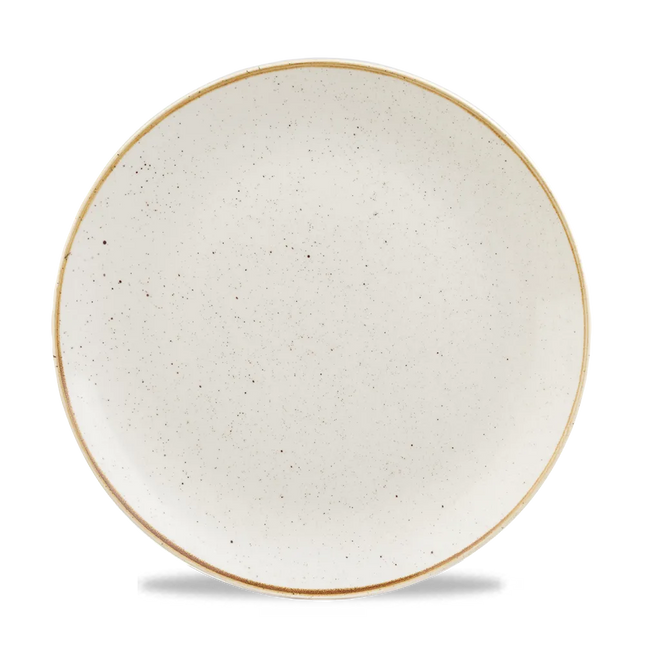 Stonecast Barley White Evolve Coupe Plate 27 cm 12/box
