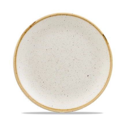 Stonecast Barley White Evolve Coupe Plate 22cm 12/box