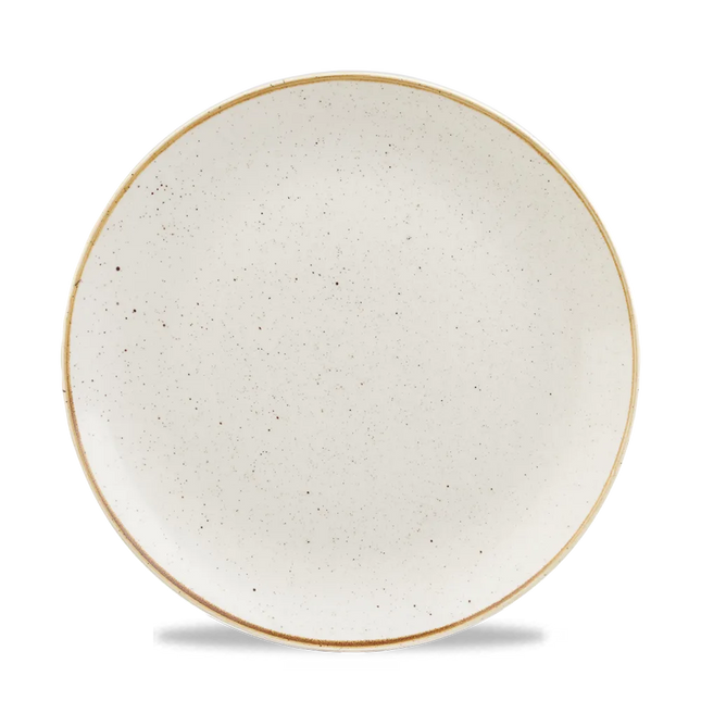 Stonecast Barley White Evolve Coupe Plate 22.9 cm 12/box