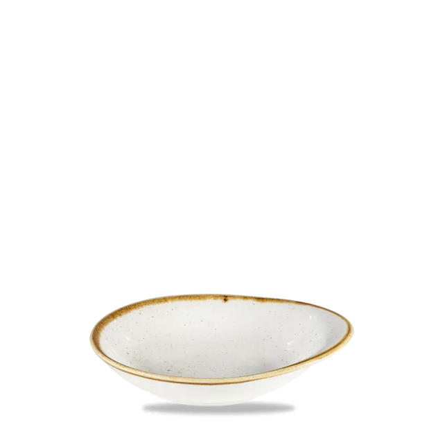 Churchill Stonecast Barley White ronde schaal 16 x 14,5 cm – porseleinen serveerschaal voor restaurants