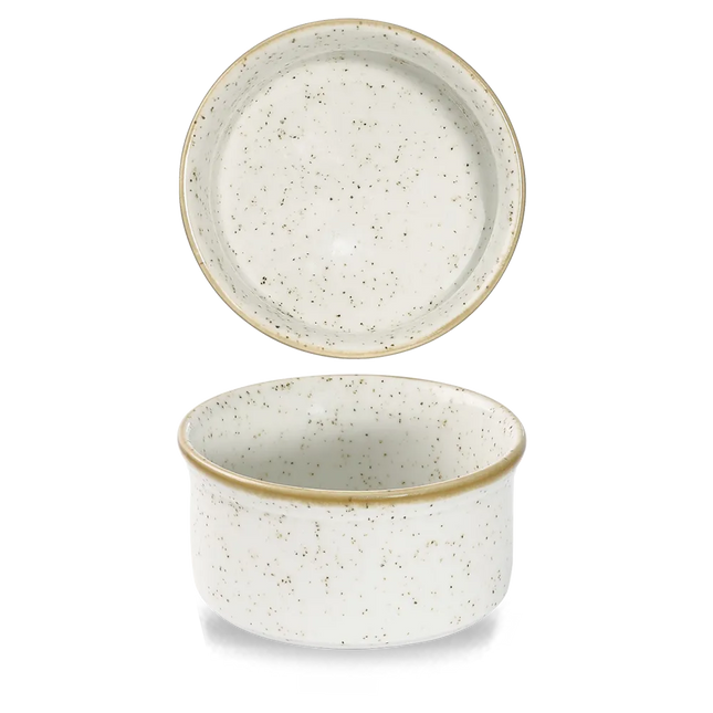 Stonecast Barley White Large Ramekin 9cm 24/box