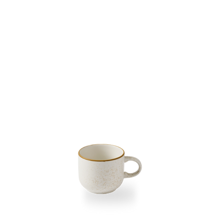 Churchill Stonecast Barley White Bubble Mug 280 ml – porseleinen koffiemok – set van 12 – APS Glass & Bar Supply