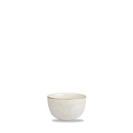 Churchill Stonecast Barley White Profile suikerpot 237 ml – porseleinen suikerpot voor restaurants