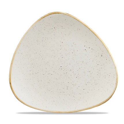 Stonecast Barley White Lotus Plate 25cm 12/box