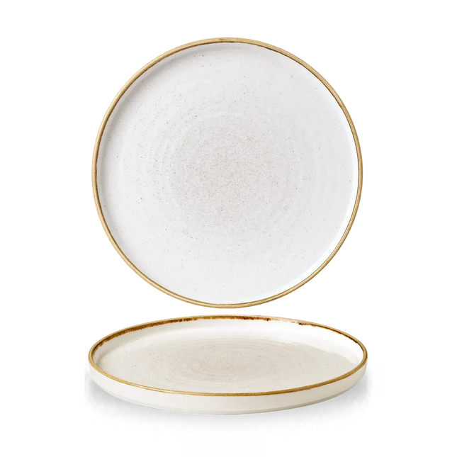 Stonecast Barley White Walled Plate 26 cm 6/box