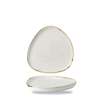 Barley White Triang. Walled Chefs Plate 20 cm 6/box