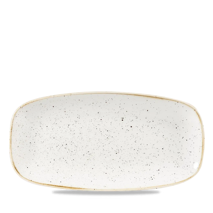 Barley White Chefs Oblong Plate 26.9x12.7cm 12/box
