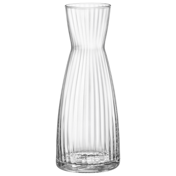 Exclusiva Karaf 1L – Rocco Bormioli glazen karaf, set van 6, ideaal voor horeca en professioneel gebruik.