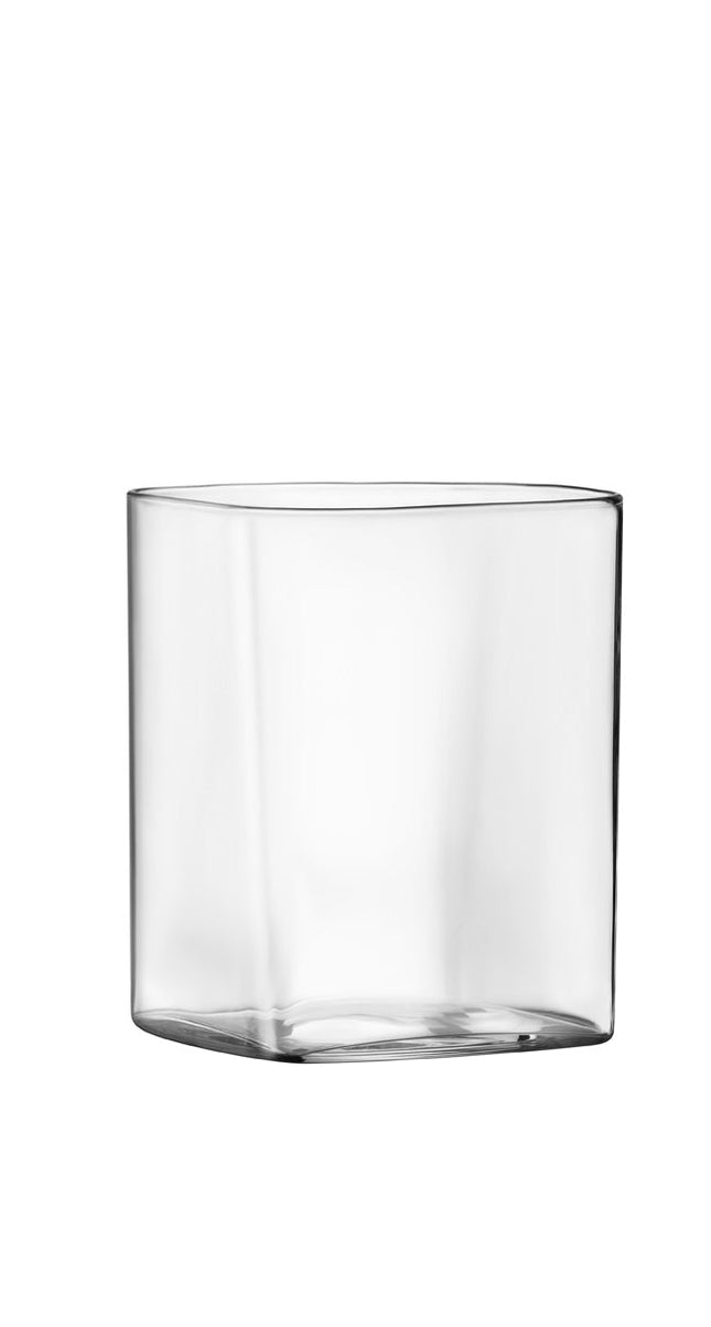 Luigi Bormioli Top Class Square Rocks 350 ml – vierkant whiskyglas voor cocktails