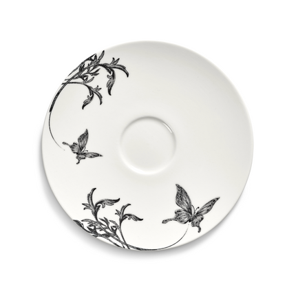 Tomorrowland Saucer Cappuccino Cup Butterfly Ballet 4/Box – Serax