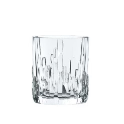 Nachtmann Shu Fa whiskyglas 330 ml – kristallen tumbler met reliëf voor de bar