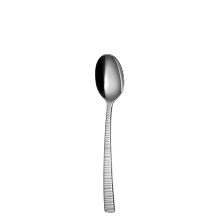 Sola Bali dessertlepel 19,0 cm – Stijlvolle roestvrijstalen lepel, perfect voor het serveren van desserts, ijs en gebak. Ideaal voor professioneel gebruik in de horeca. Verpakt per 12 stuks.