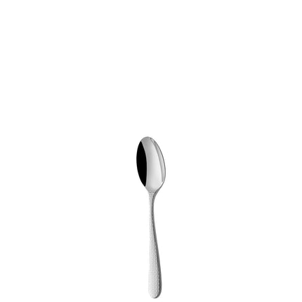 Sola Bali espressolepel 11,1 cm – Kleine roestvrijstalen lepel, perfect voor het serveren van espresso, koffie en desserts. Ideaal voor professioneel gebruik in de horeca. Verpakt per 12 stuks.