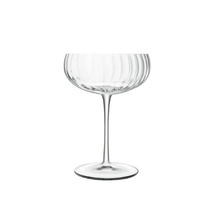 Luigi Bormioli Speakeasies Swing champagneglas 300 ml – glas met schuine kelk voor champagne