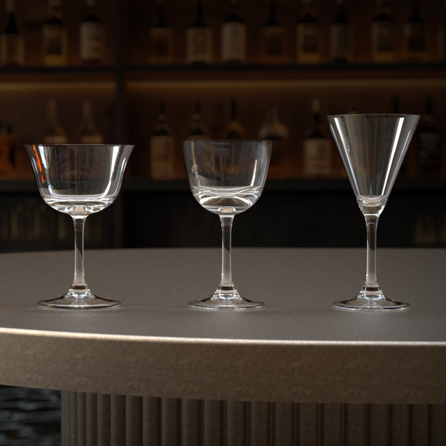 Onis Classic Bar stemware collectie martini glas 140 ml professioneel barglas