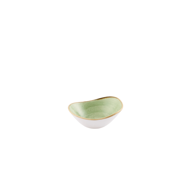 Churchill Stonecast Sage Green kom 15,5 cm – saliegroen porseleinen kom voor de horeca