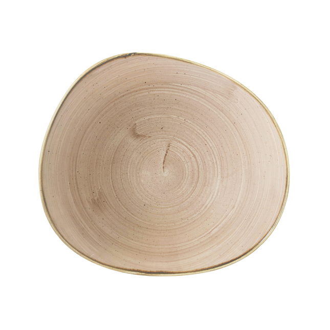Churchill Stonecast Truffle Opal kom 25 cm – truffelbruin porseleinen kom voor salade en soep