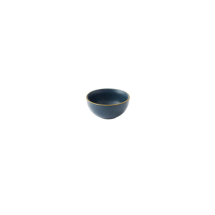 Churchill Stonecast Blueberry soepkom 470 ml – blauw porseleinen kom voor soep en salade