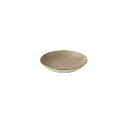 Churchill Stonecast Truffle Evolve Coupe Bowl 27,8 cm – set van 12 elegante kommen met een rustieke truffelkleuring, perfect voor het serveren van pasta's, salades of hoofdgerechten in een verfijnde horeca-omgeving.
