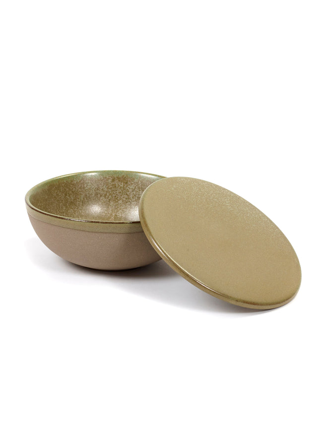 Surface Bowl + Lid Camo Green L 13 W 13 H 5 cm 4/Box