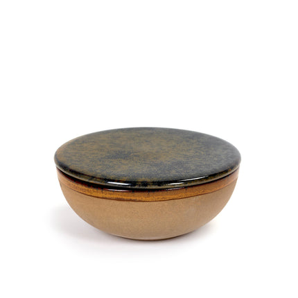 Surface Bowl + Lid Indi Grey L 13 W 13 H 5 cm 4/Box