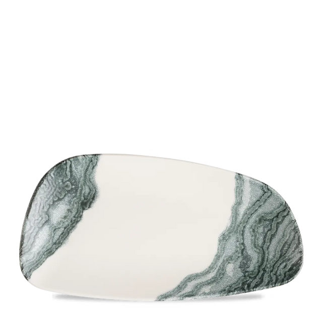 Tide Black Chefs Geo Plate 35x18,5 cm 6/box