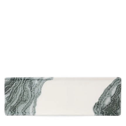 Tide Black Tasting Tray Plate 33x11 cm 6/box