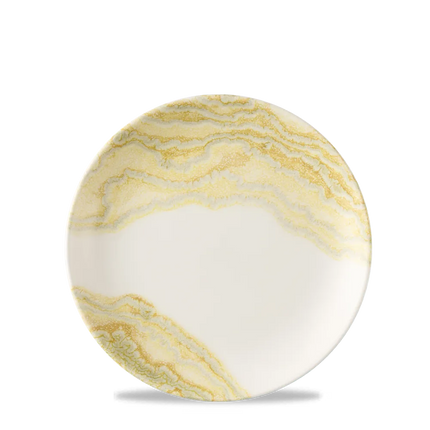 Tide Gold Evolve Coupe Plate 16.5 cm 12/box