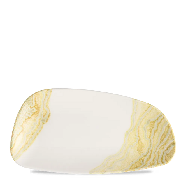 Tide Gold Chefs Geo Plate 35x18,5 cm 6/box