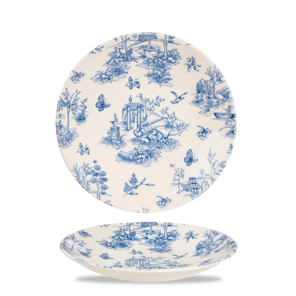 Toile Prague Profile Deep Coupe Plate 24.8cm 12/box