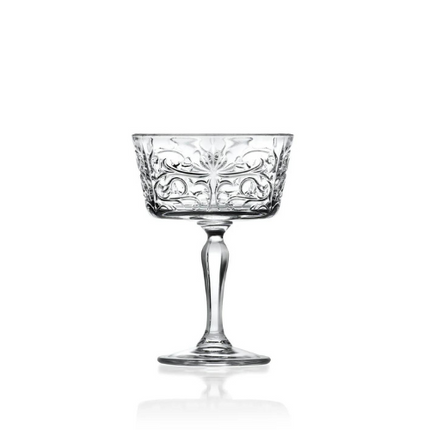 RCR Tattoo champagnecoupe 270 ml – kristallen coupeglas voor cocktails en champagne