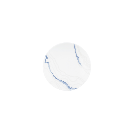 Churchill Tide Accents Blue coupekom 18,2 cm – porseleinen kom met blauwe accentrand voor buffetten