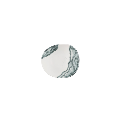 Churchill Tide Black Opal Organic kom 20 cm – zwart porseleinen organische kom voor fine dining