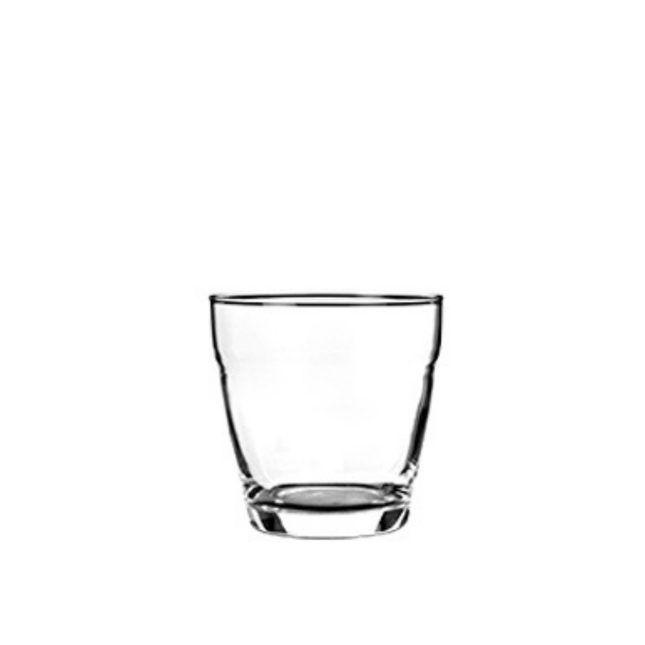 Vicrila T-UP Stack glas 9 cl – klein stapelbaar gehard glas voor espresso