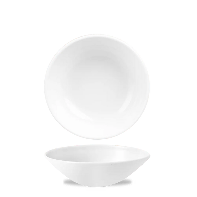 White Evolve Deep Coupe Bowl 19 cm 6/box