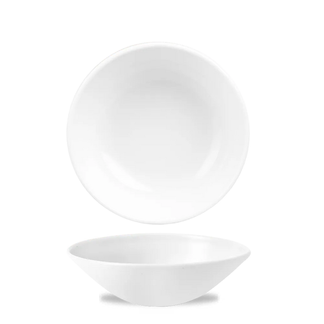 White Evolve Deep Coupe Bowl 21,7 cm 6/box