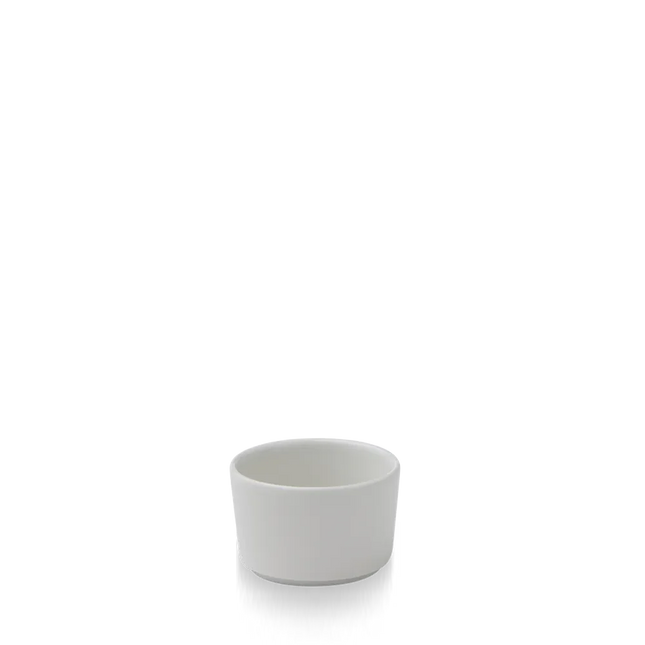 Nourish White Sided Dip Pot 110 ml 12/box