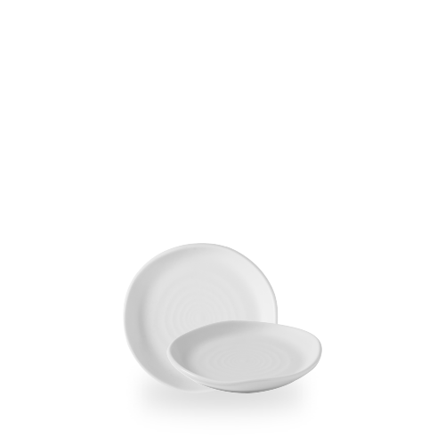 Churchill Envisage Natural White organisch bord 14 cm