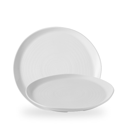 Churchill Envisage Natural White organisch bord 28 cm