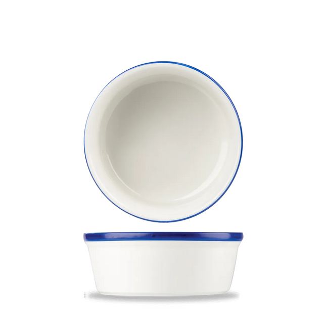 Retro Blue Large Ramekin 9cm 24/box