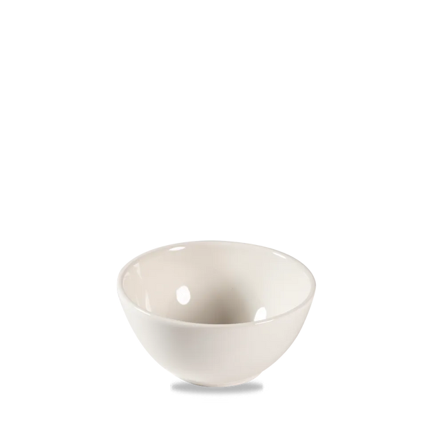 Churchill Nourish Contour snackkom 428 ml – wit porseleinen kom voor snacks in de horeca